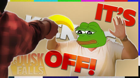 I created this thumbnail in Adobe Photoshop for a YouTube video! As Dusk Falls
