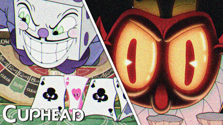 I created this thumbnail in Adobe Photoshop for a YouTube video! Cuphead